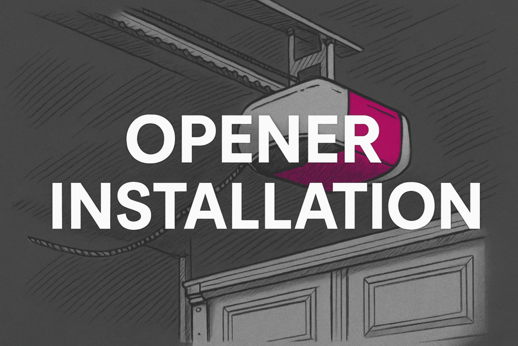 Garage Door Opener Installation Bay Area California