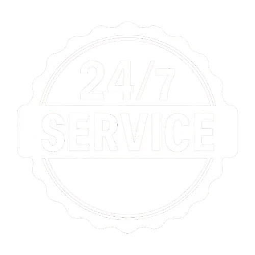 24_7 Garage door business icon
