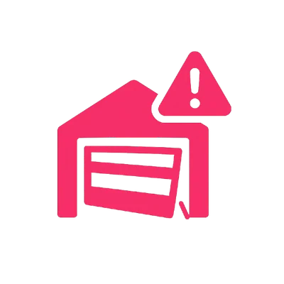 Garage Door Off-Track Repair Icon