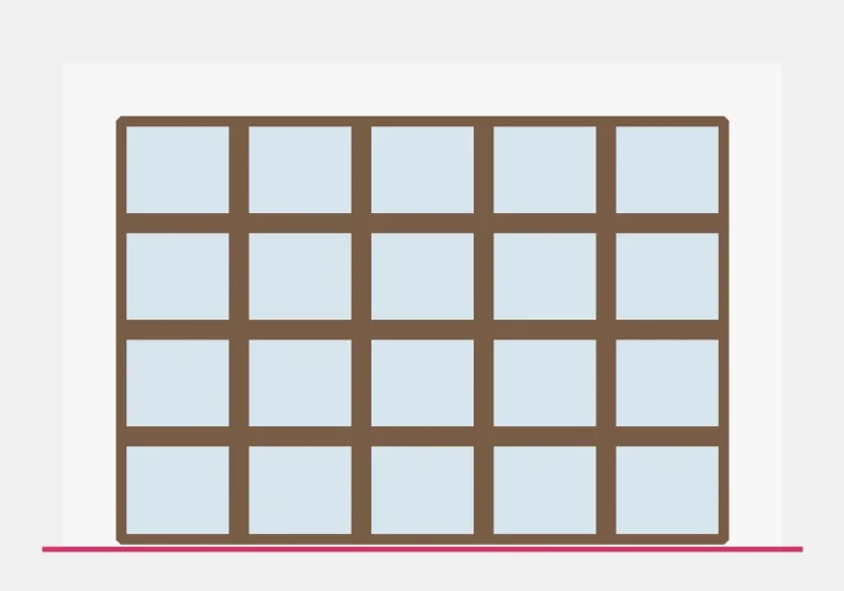 Illustration of a Hörmann Modern Classic 7500 garage door