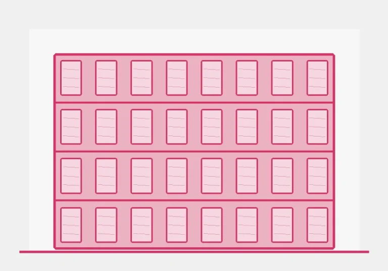 Illustration of a Hörmann Pro Tech 2500 garage door