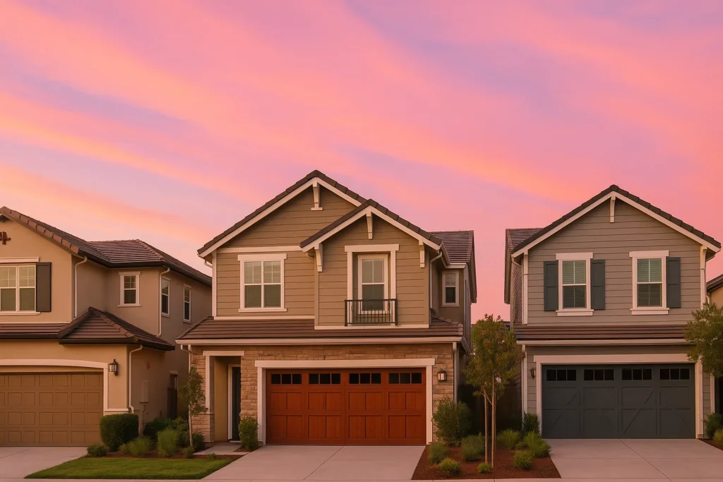 Residential neighborhood in Newark, CA